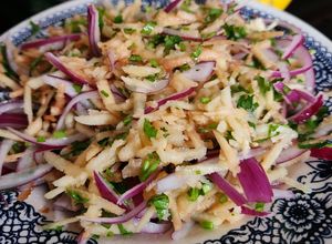 Una foto de Ensalada de Membrillo