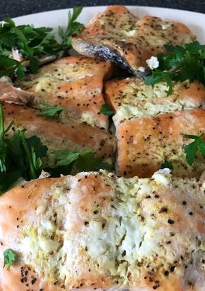 A picture of Yogurt salmon.