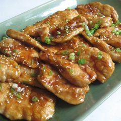Sweet & Sour Juicy Chicken Breasts A picture of Sweet & Sour Juicy Chicken Breasts.