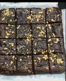 Eggless Walnut Chocolate Brownie