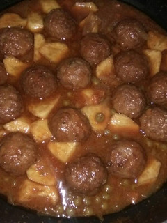 Una foto de Albóndigas en salsa