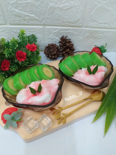 Foto resep Es Pisang Ijo