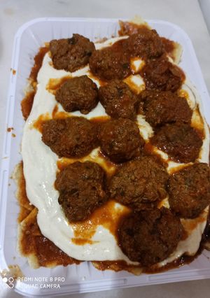 صورة لوصفة فتة داوود باشا