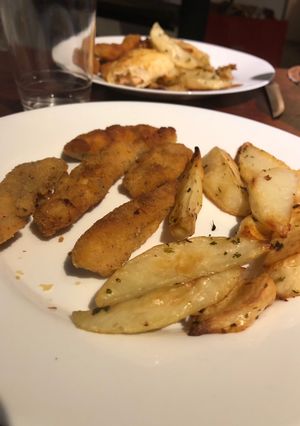 Una foto de Palitos de pollo crocante