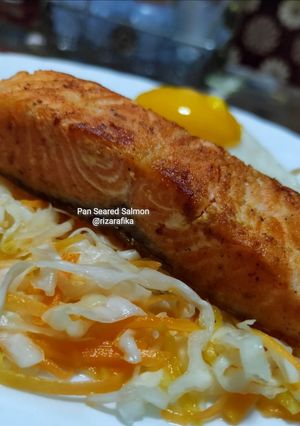 Foto resep DEBM Pan Seared Salmon #FF