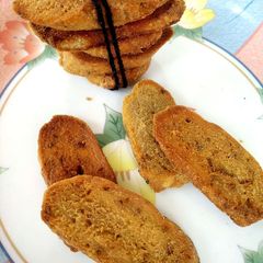 A picture of Aata ajwain Baati.