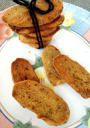 A picture of Aata ajwain Baati.