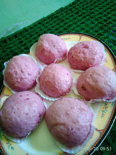 Foto resep Bakpao ubi ungu
