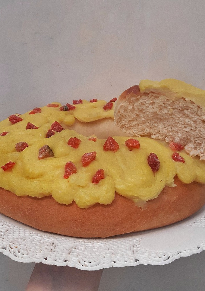 Una foto de Rosca de Pascua sin manteca y súper húmeda