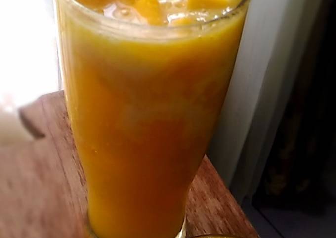 Langkah Mudah untuk Membuat Jus Mangga Kekinian rasa Nanas 😄 #enakanbikinsendiri, Menggugah Selera