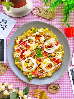 Foto resep Pizza Mie Saus Tomat