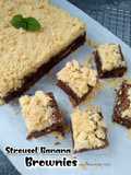 Streusel Banana Brownies
