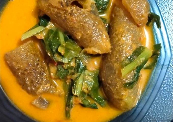 Resep Gulai Tunjang lobak singgalang yang Bikin Ngiler