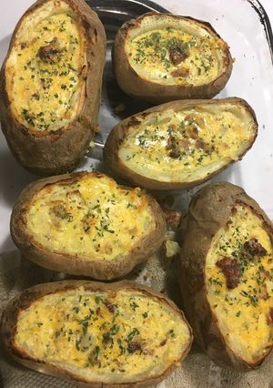 A picture of Omelet potatoes.