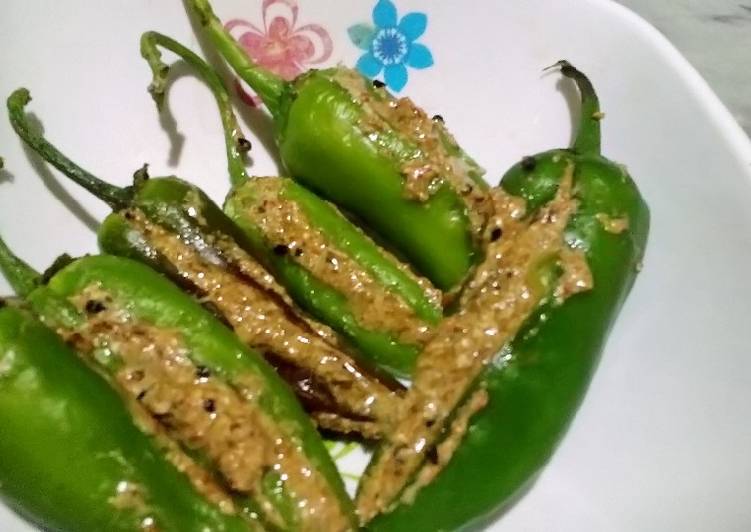 Recipe of Ultimate Fry green chilli