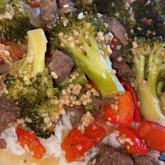 A picture of Homemade Beef & Broccoli.