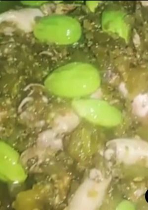Foto resep Cumi Asin Petai Sambal Hijau