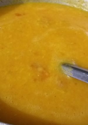 A picture of Yellow dal.