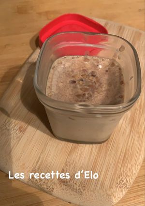 Une photo de Crème dessert au chocolat M&M à la multidelice #janvier