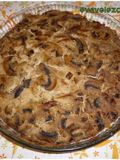 Una foto de Quiche de calabacín y tofu