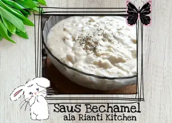 Resep Unik Saus Bechamel aka Saus Putih ala Rianti Kitchen Sedap