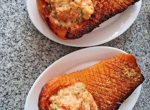 Una foto de Zapallo relleno