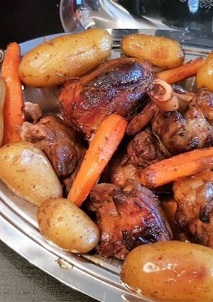 Une photo de Souris d'Agneau Confites aux Épices