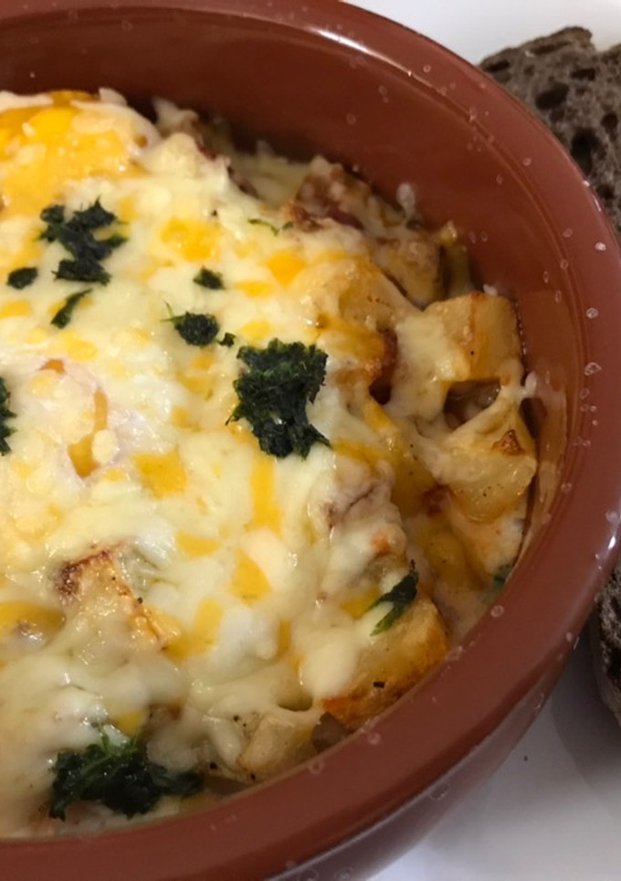 Una foto de Huevos al plato en Airfryer Cosori