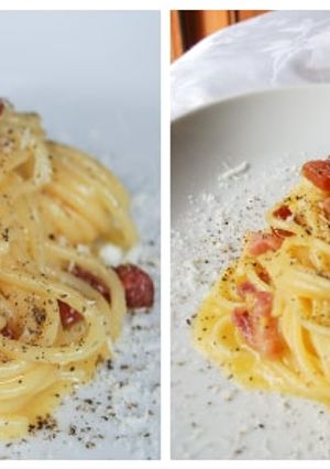 Foto resep Authentic carbonara spaghetti