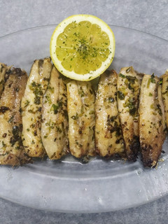 Una foto de Filetes de sardina a la plancha