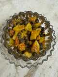 Lauki hare chane ki sabji