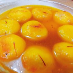 A picture of Raj bhog.