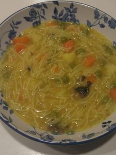 صورة لوصفة شوربة الخضار