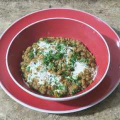Una foto de Dhal de lentejas