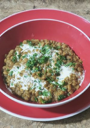 Una foto de Dhal de lentejas