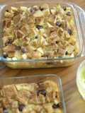 Apple cinnamon Bread pudding