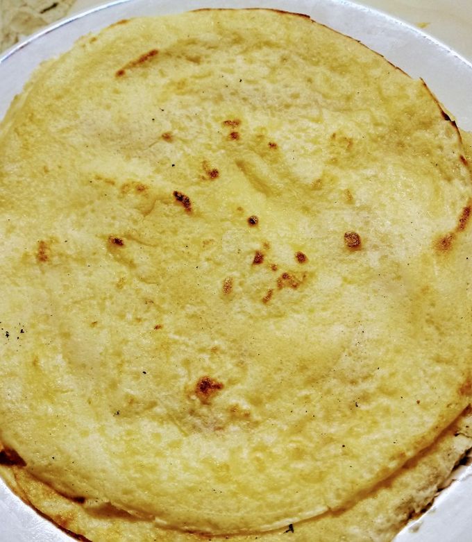 Una foto de Masa de panqueques sin harina, apto celíacos