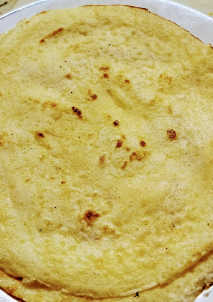 Una foto de Masa de panqueques sin harina, apto celíacos