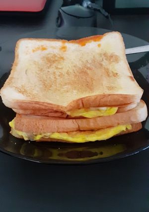 Foto resep Roti Jhon Sarapan sehat super simple