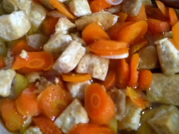 Langkah Mudah untuk Membuat Resep Capcay wortel tahu bakso simpel dan enak yang  Bikin Ketagihan Anti Ribet, Uenak Banget