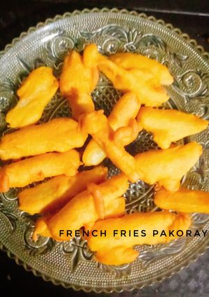 A picture of French Fries Pakoray!.