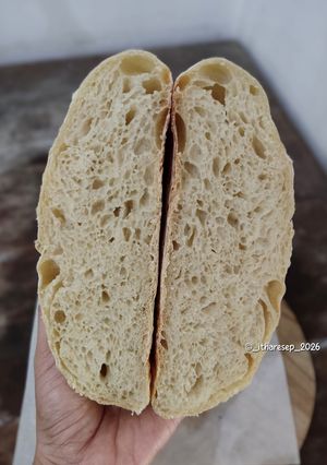 Foto resep Sourdough Country Bread/Rustic Bread
