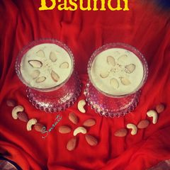 A picture of Basundi.