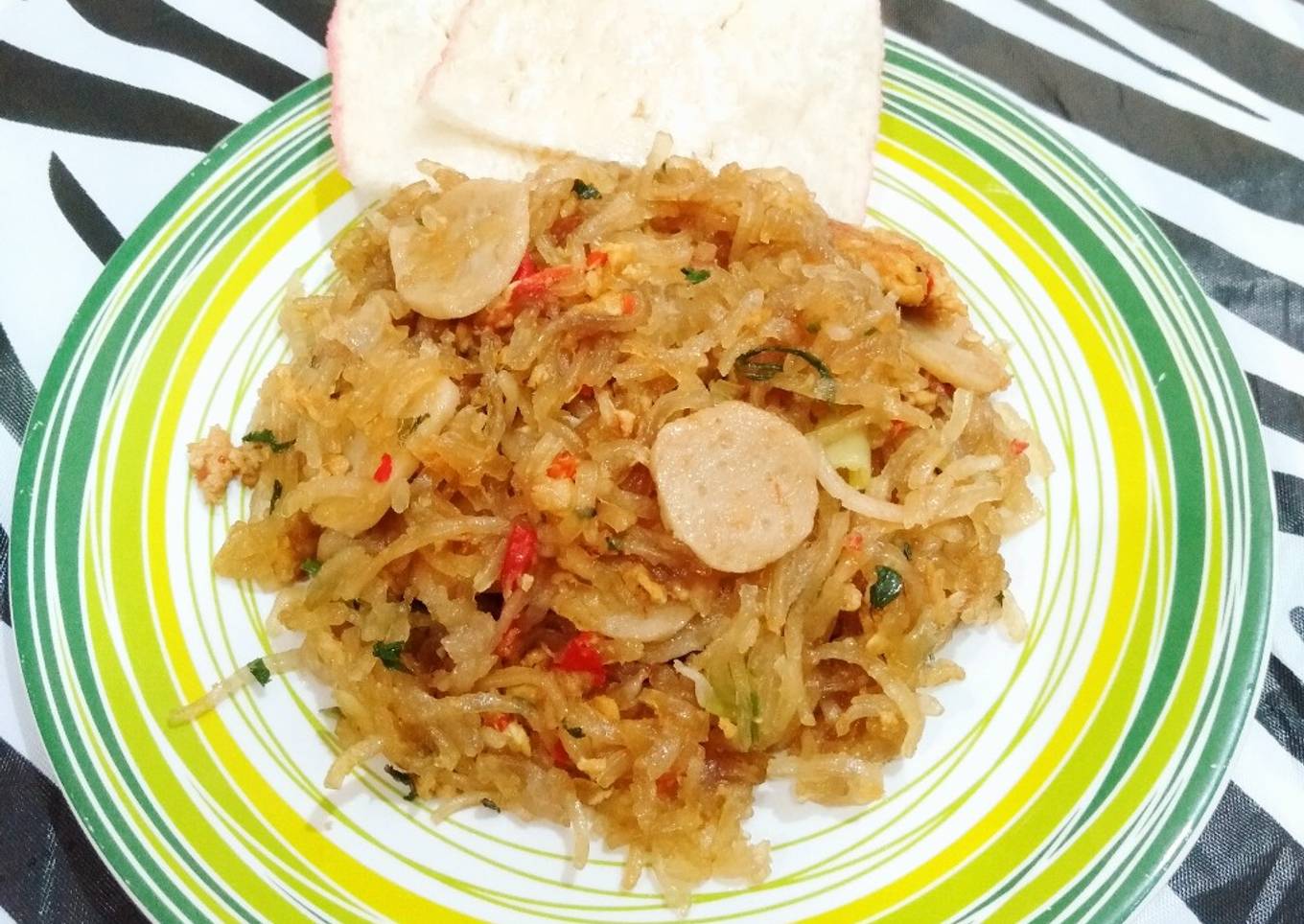 Mie Sagu Goreng Khas Selat Panjang