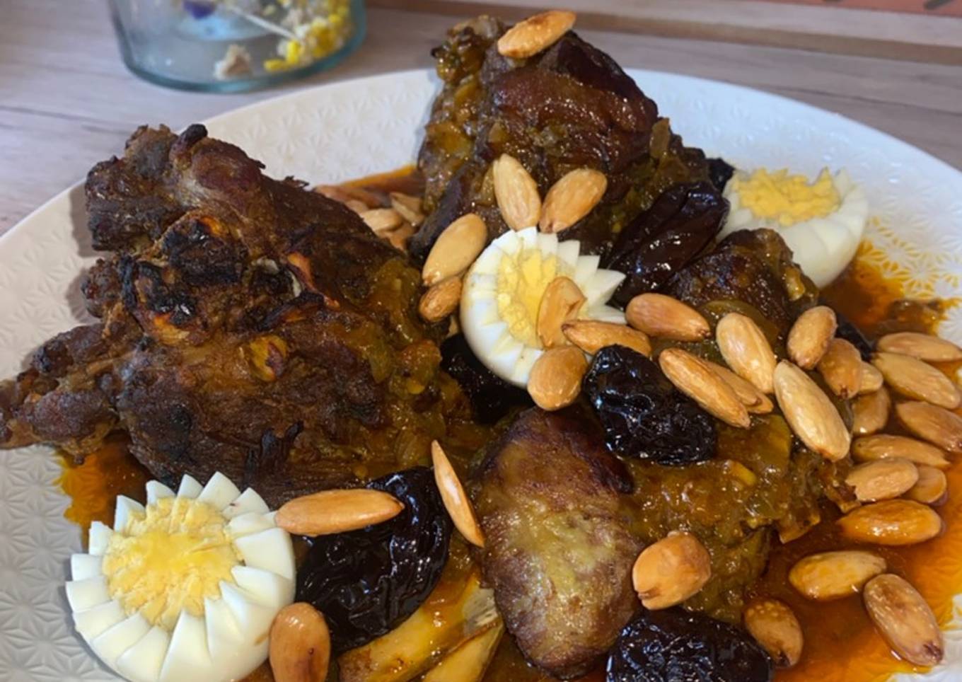 Tajine d’agneaux aux pruneaux à la marocaine