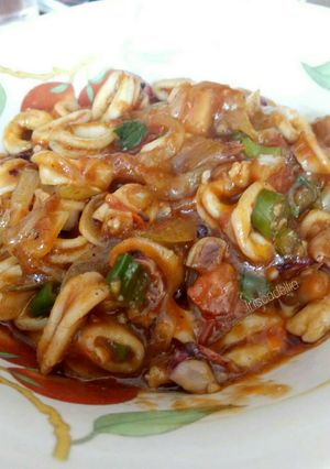 Foto resep Cumi Saus Asam Manis Pedas