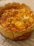 Four Cheese & Spinach Quiche