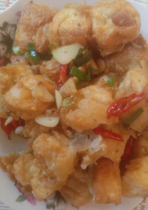 Foto resep Tahu crispy cabe garam