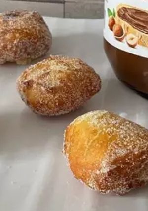 Une photo de Beignets aux nutella 🍫