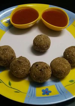 A picture of Vegetable Chapati Balls.